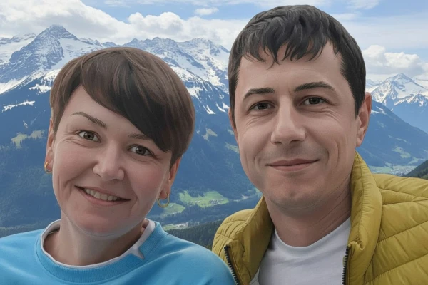 Nadja und Krasen, die Inhaber von KRYA Reinigungsservice